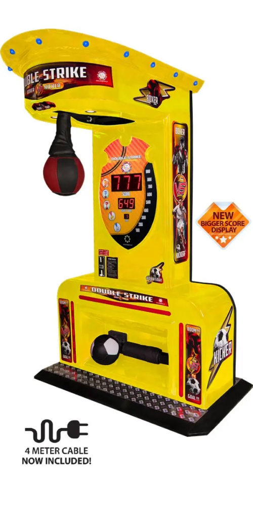 Professional boxing arcade machine for bar locations