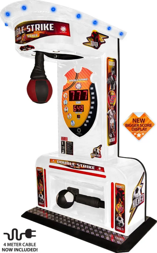Professional boxing arcade machine for bar locations