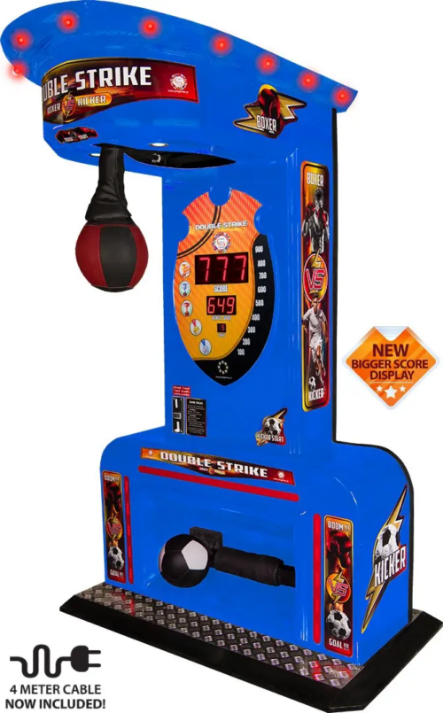 Professional boxing arcade machine for bar locations