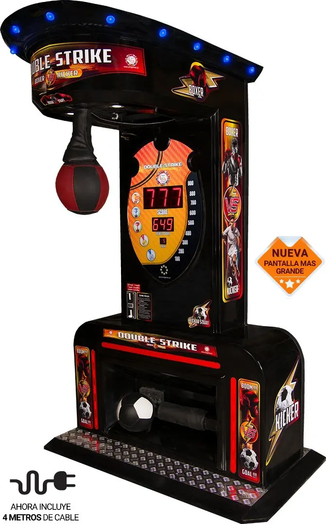 Máquina arcade boxeo para bares modelo Combo Double Strike