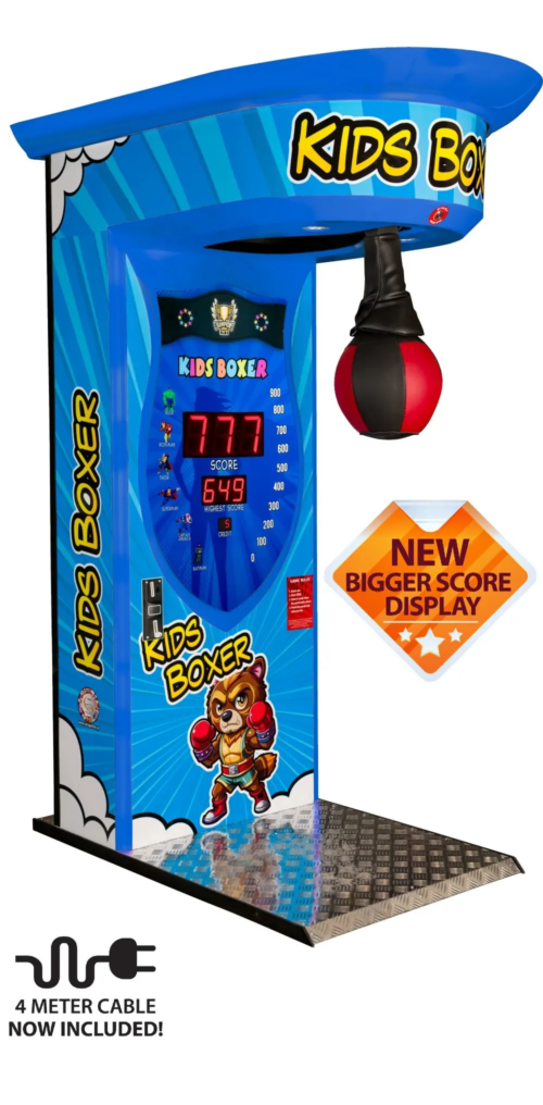 Boxer bear blue Boxer kids bear machine