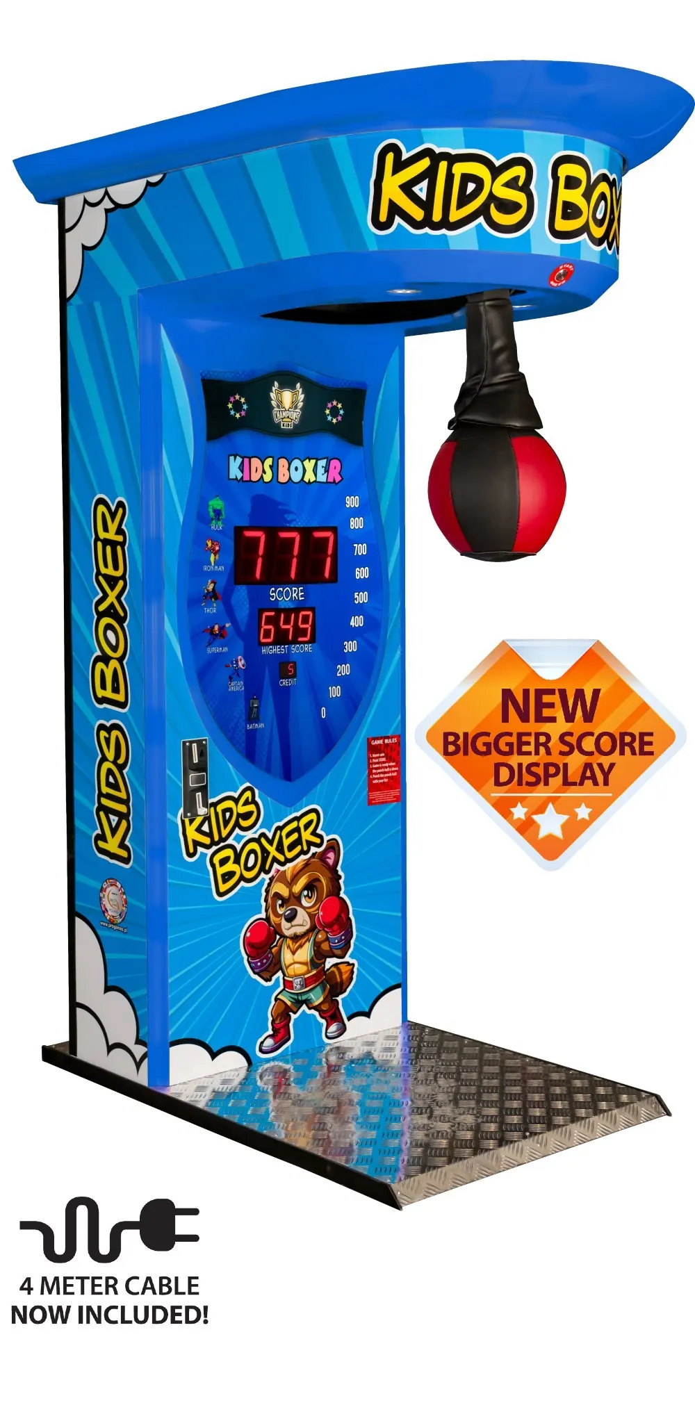 Boxer kids bear machine